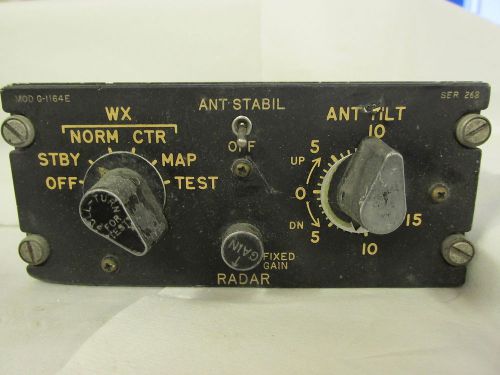 Z018 wx radar controller 1967 gables for eastern airlines