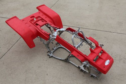 1987-2006 yamaha banshee fenders front &amp; rear plastic body oem red d-37