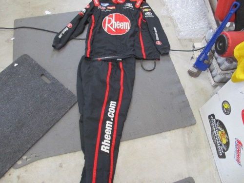 Nascar crew firesuit rheem 2 pc sfi 3-2a-5 nationwide  (#9)