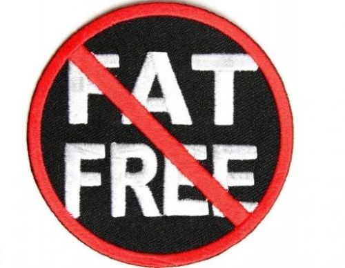 Embroidered motorcycle patch ** fat fee zone patch