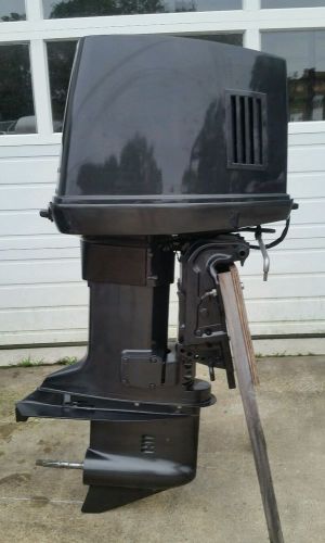 1989 johnson gt 150 with 20" shaft - rebuilt and runs well -free shipping usa