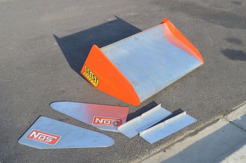 Rear engine dragster wing spoiler drag race wing 42 wide don olson racing