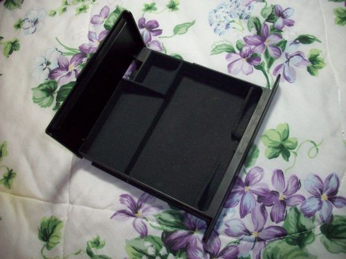 02 acura 3.2 tl in dash pull out storage drawer tray coin card black