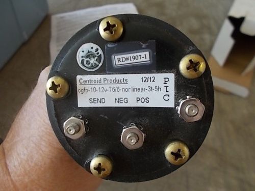 Fuel tank sender centroid 12 volt universal 10&#034; deep fuel cell