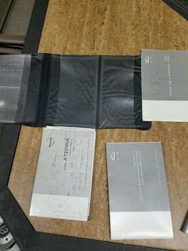 02 2002 nissan xterra owners manual users guide user owner oem booklet