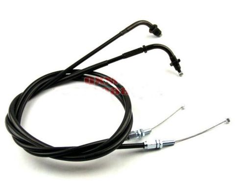 A pair of throttle cable wires for honda vrx400 nc33