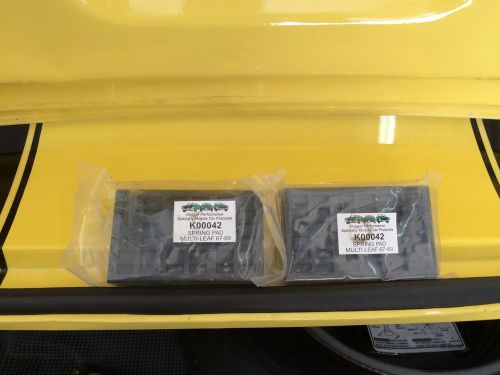 67 68 69  chevrolet camaro multi leaf spring pads
