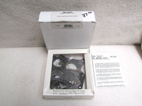 Sierra marine 18-7081 pleasurecraft carb kit