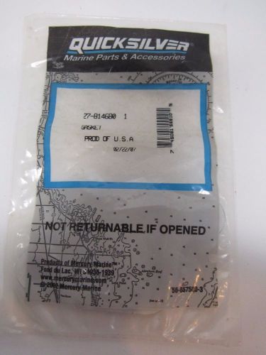 New mercury quicksilver 4 cyl 2.5l 3.0l thermostat housing gasket 27-814680 1