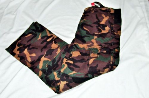 New icon superduty 2 reinforced riding textle  camo pants  size 34