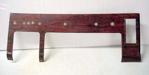 1969 camaro z28 ss rosewod dash panel  -  deluxe interior