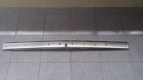 Nos 69 plymouth valiant signet deck lid trim panel