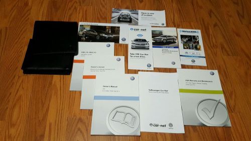 2015 volkswagen cc owners car manual with free shipping