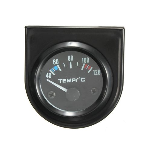 Universal 2“ 52mm car pointer water temperature temp gauge 40 - 120 white led