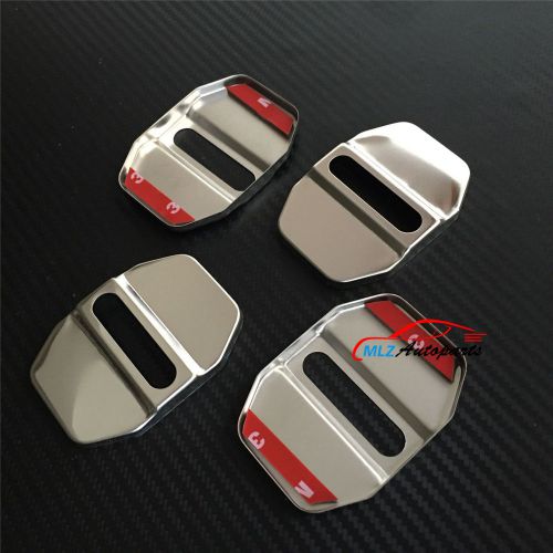 Car door lock cover buckle trim for benz slk class r172 slk 200 350 2011 - 2015