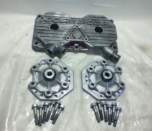 1995 polaris indy xcr 440 cylinder heads, cover &amp; domes, 95 xcr 440 &amp; sp 3085042