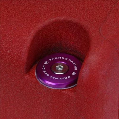 Skunk2 valve cover washers 649-05-0122 purple fits:acura 2013 - 2013 ilx  k24z7