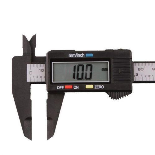 150mm/6inch lcd digital electronic carbon fiber vernier caliper gauge micromete