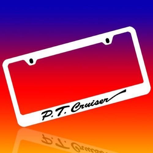 Purchase CHRYSLER *PT CRUISER* GENUINE ENGRAVED CHROME LICENSE PLATE