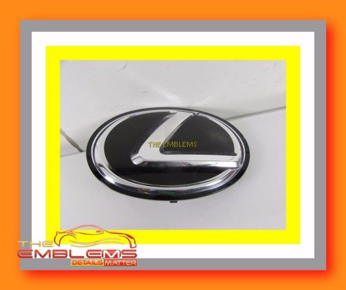 13-16 lexus rx350 is250 is350 es350 front bumper grill emblem logo oem 920642