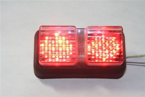 Led tail brake light turn signals for 2000 2001-2006 honda rc51 rvt1000r smoke