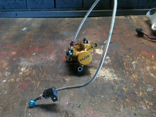 1993 - 1998 honda cbr900rr rear caliper and stainless steel line