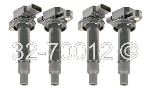 Brand new top quality complete ignition coil set fits toyota and scion