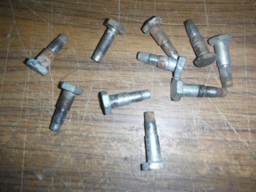 Mopar plymouth dodge qty 10 seat belt bolts nice cuda challenger dart duster