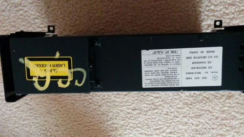 Mercedes oem cd player and cover