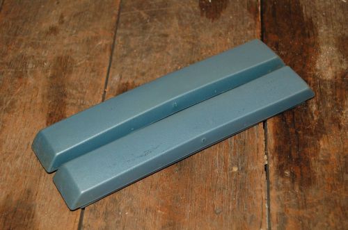 Mustang arm rest pads 1964 1/2 1965 1966 blue set of 2 driver passenger