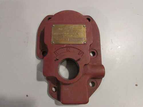 Paragon hydraulic reverse gear lever plate / housing hf7b2-r