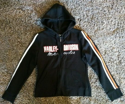 Womens harley davidson knit activewear jacket size m