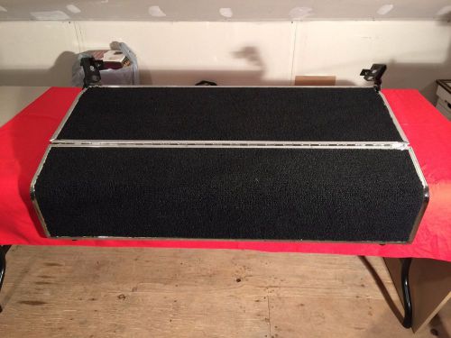 65-66 mustang fastback 2+2 complete rear fold down seat assy.