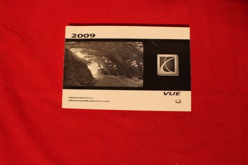 2009 saturn vue owners manual 09