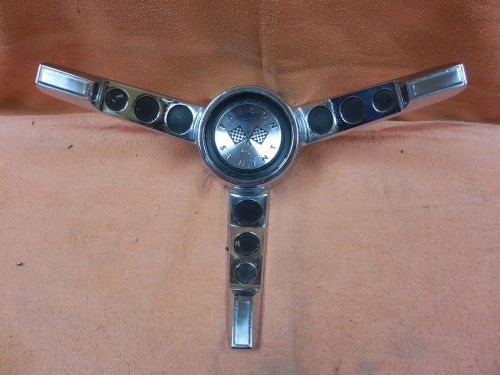 63 ford falcon sprint horn ring, used original, c3dz-13a800-a