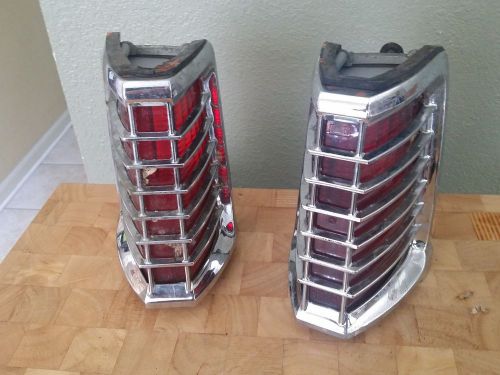 1968 lincoln continental tail lights tailight pair fast shipping!