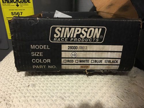 Simpson men&#039;s racing shoes size 11