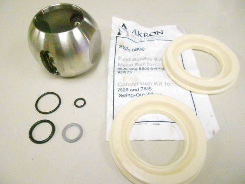 8806 akron field service kit with metal ball for 8625 &amp; 8825 swing out valve