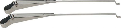 Windshield wiper arms polished stainless jeep cj 1968-1986 30544 kentrol