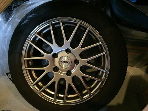 Bmw 128i continental tires and asa rims (4)