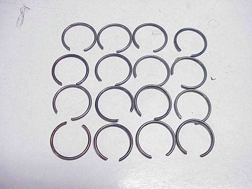 16 piston wrist pin retainer wire locks .927" x .070" thick nascar nhra ump