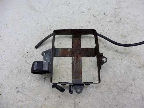 1982 honda cb450sc nighthawk h908-8. battery bracket tray mount