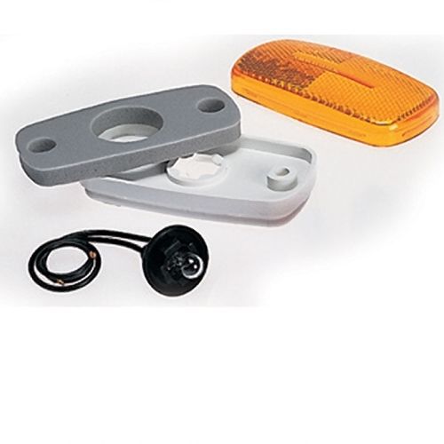 Bargman 34-59-002 amber secret in the socket with reflex lens #59 clear