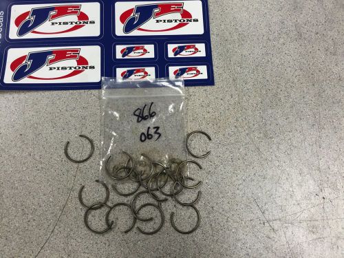New nascar je cp wiseco ross diamond pistons wrist pins wire locks .866 x .063