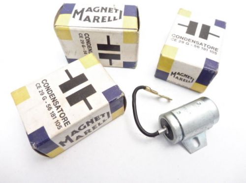 Lot 3 pcs. lancia appia s1 + s2  marelli ce29g condenser