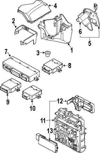 Bmw 61359145097 genuine oem control module