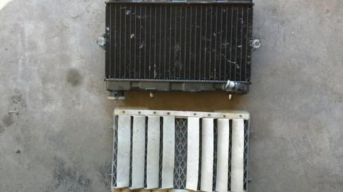 86-87 honda trx250r radiator with front shroud