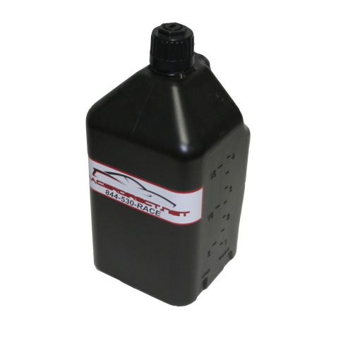 Racerdirect.net  5 gallon utility fuel dump jugs with fill hose black