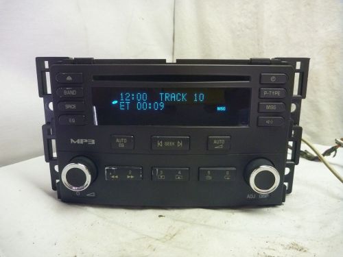 05 06 chevrolet cobalt pursuit radio cd mp3 player 15272191 wc807