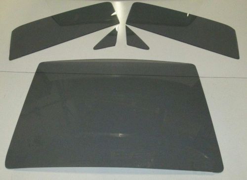1967 1968 mustang fastback glass side &amp; back glass grey tint